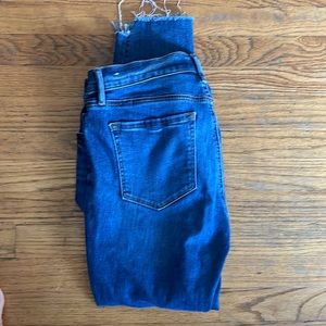 Loft-skinny midrise jeans.